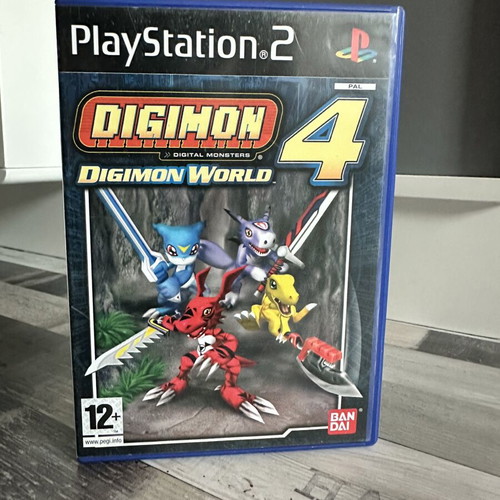Digimon 4 Digital Monsters PlayStation 2 game used
