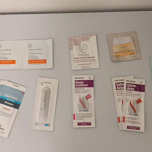 Skincare samples new, assorted box
