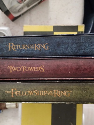 Lord of the Rings Extended Edition DVD σαν καινούργιο, φαντασίας με υπότιτλους