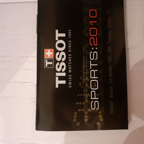 Tissot Sports 2010 wristwatch used men's