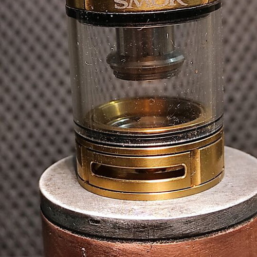 Smok RTA atomizer brass gold used