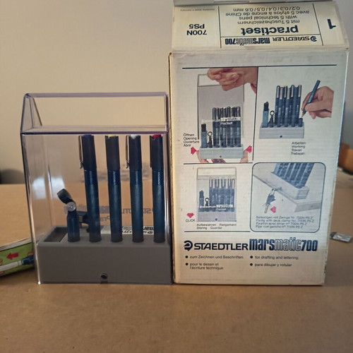 Staedtler Marsmatic 700 Rapidograph set used