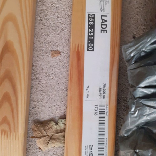 IKEA bed slats new, 2 rows 0.70 x 2.00 m