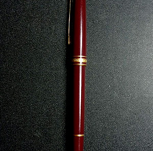 MONTBLANC RED BURGUNDY BALLPOINT PEN