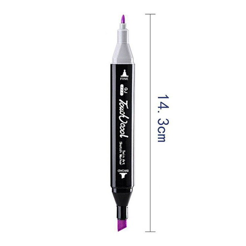 SPM Fine Double Sided Highlights 80-Piece Drawing Marker Set new