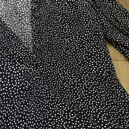 & Other Stories Mini Dress XS Like New, Blue and White