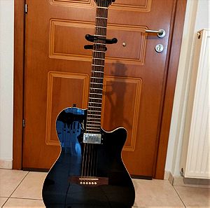Godin A6 Ultra Black Ακουστική/Ηλεκτρική κιθάρα