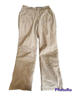 Esprit Y2k 00s cargo pants with thin insulation, used, beige, size 36