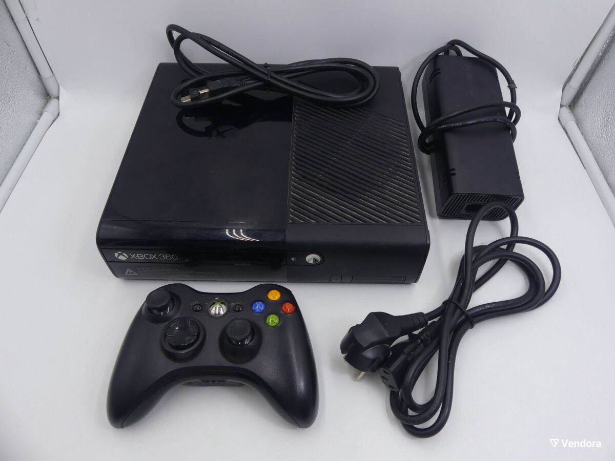 Microsoft Xbox 360 E Black κονσόλα με… - € 140,00 - Vendora.gr