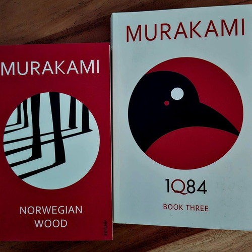 Murakami Norwegian Wood and IQ84 Book Three English new compact edition