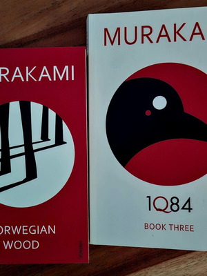 Murakami Norwegian Wood and IQ84 Book Three English new compact edition