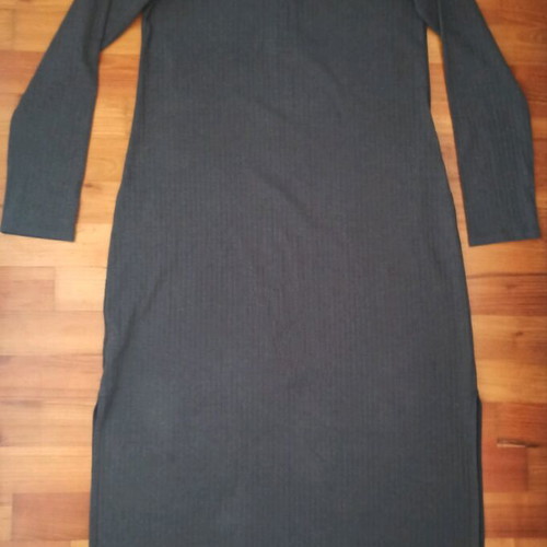 Aerie by American Eagle maxi grey rib dress like new Large