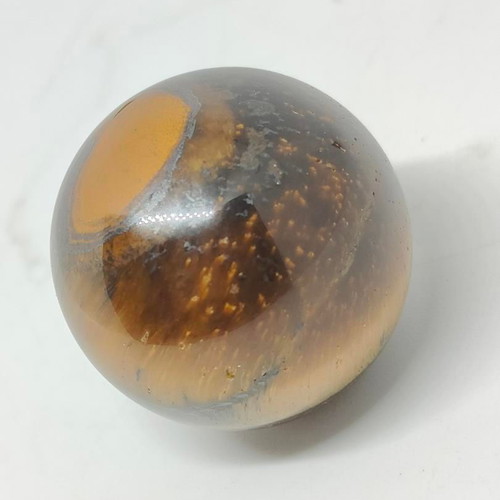 Tiger's Eye Semi-Precious Stone Sphere 2.2cm like new