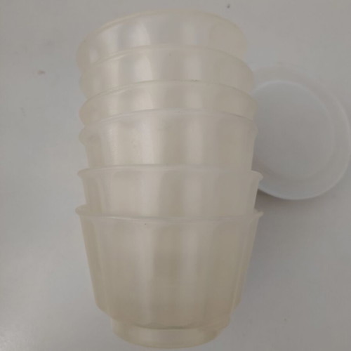 Jelly caramel molds used, set of 6 small