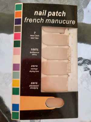 Beige nail patches new