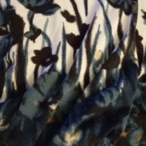 Zero Balloon dress XS 34 like new, white and blue