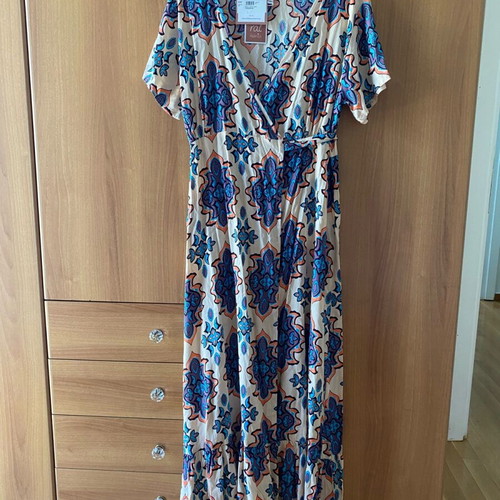 Achilleas Accessories long wrap dress new, multicolor, size L
