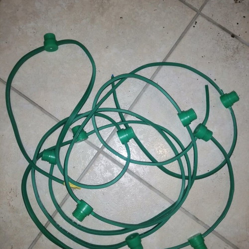 E14 Garland 75 meters new with 75 sockets on 2x1.5 cable