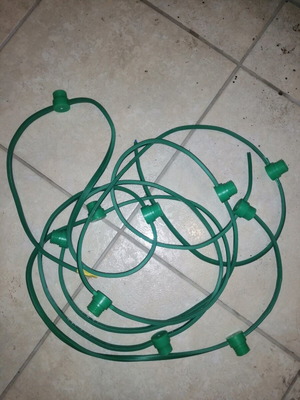 E14 Garland 75 meters new with 75 sockets on 2x1.5 cable