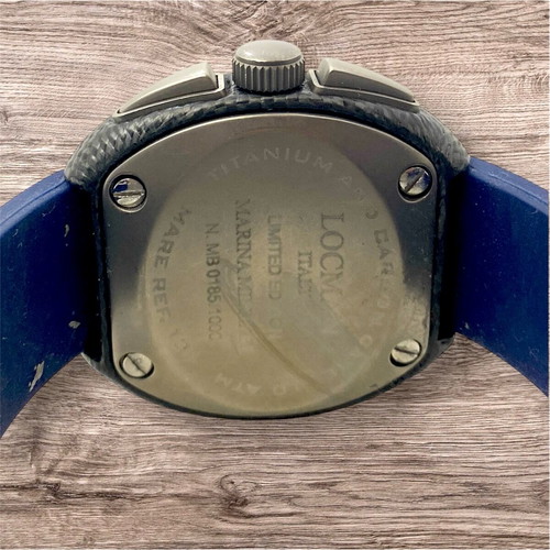 Locman Chronograph Marina Military Titanium watch used
