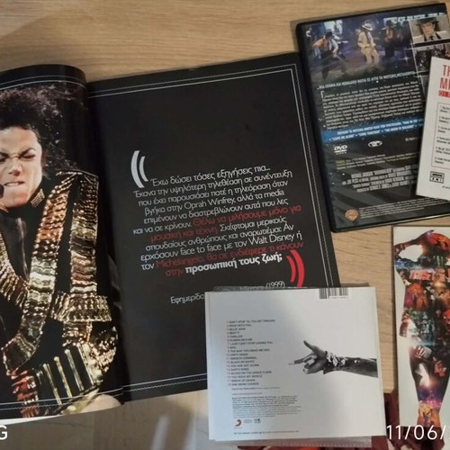 Michael Jackson Collectible Album, DVD and CDs New, Pop
