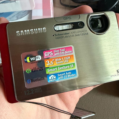 Sony W290 and Samsung ST1000 camera set, working
