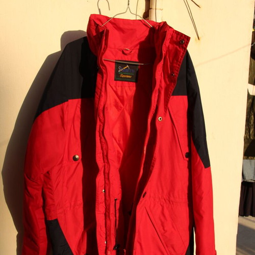 Winter jacket red-black like new, size XL
