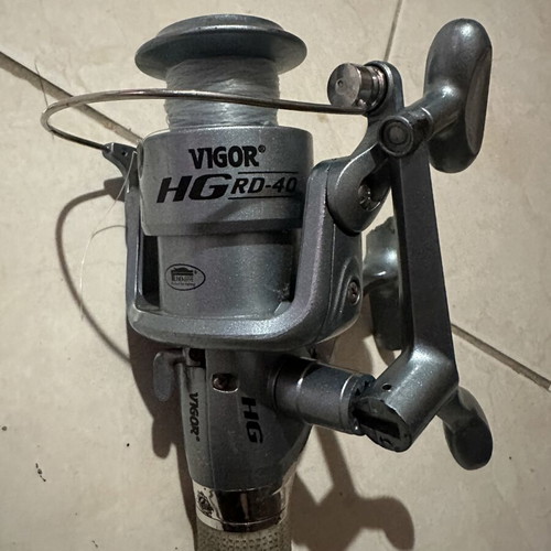 Lineeffe Vigor HG RD-40 fishing reel used, medium size