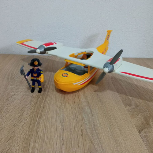Playmobil Firefighting Canadair used, set included
