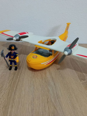 Playmobil Firefighting Canadair used, set included