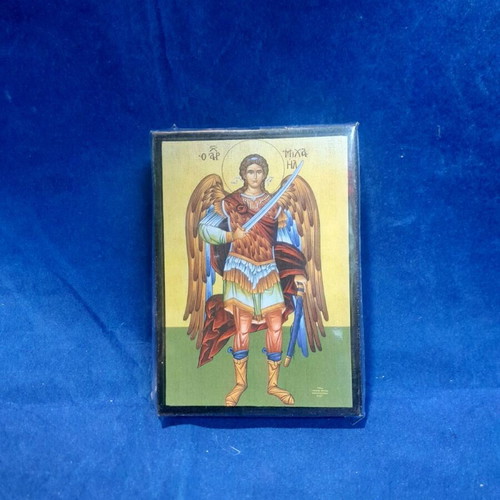 Saint Michael icon new, size 7x10