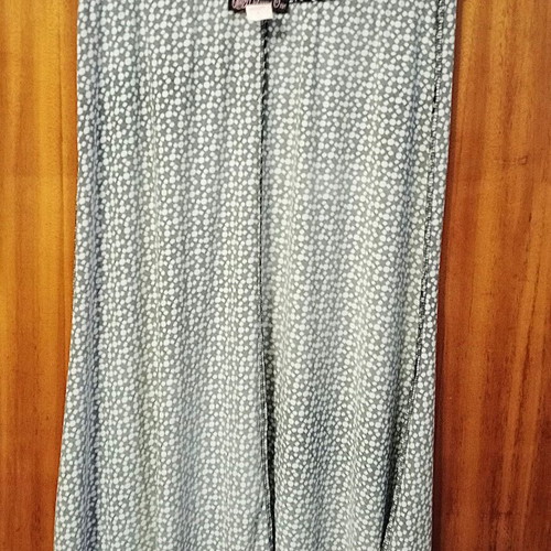 Volume One midi floral skirt, black and white, A-line