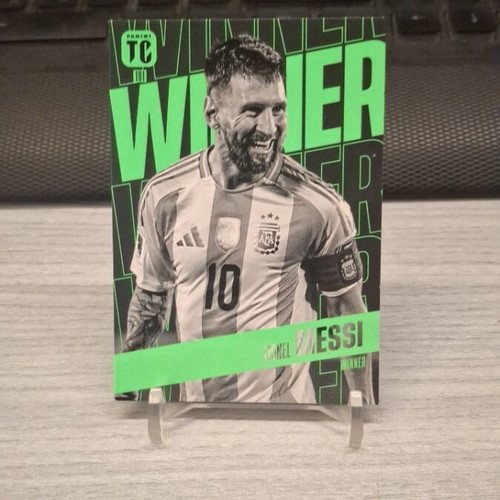 Panini Top Class 2025 Lionel Messi Winner card new