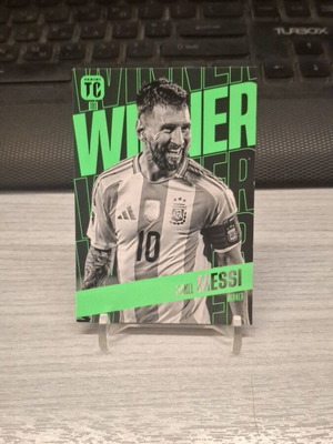 Panini Top Class 2025 Lionel Messi Winner card new