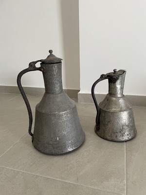 Vintage copper traditional gyumia pair used, 2 sizes