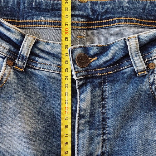 Esra Jeans women's jeans pants used, size L, blue