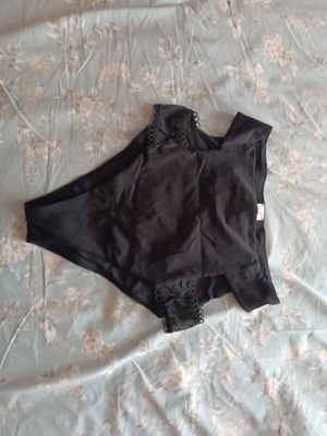 SugarFree black high-waisted bikini like new, size S-M