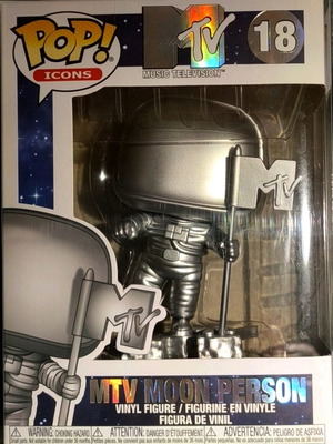 Funko Pop MTV Moon Person vinyl figure new