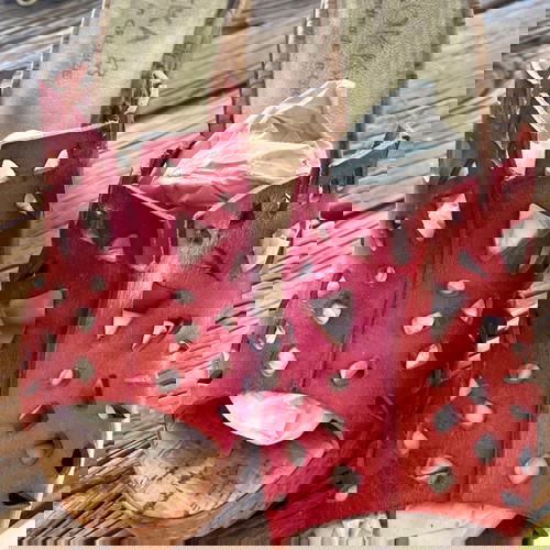 Δερμάτινα χειροποίητα mules KOKKAS SHOES 37, σαν καινούργια, κόκκινα