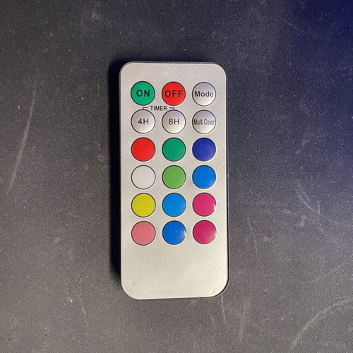 Set of 3 LED decorative flameless candles with remote control