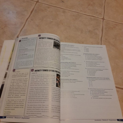 Michigan Ecce B2 Accelerator book like new