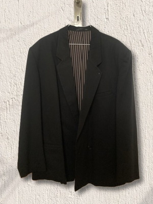 Fiscal vintage black jacket size 48 like new