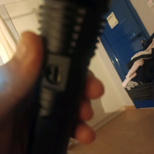 Rechargeable flashlight used, very good condition