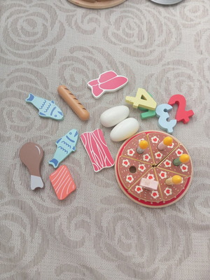 Kitchen toys used