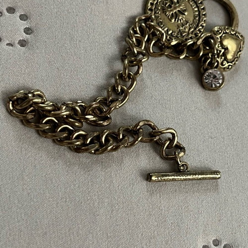 Bracelet used, gold-colored