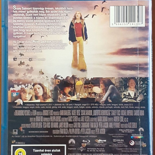 The Lovely Bones Blu-ray used, Greek subtitles