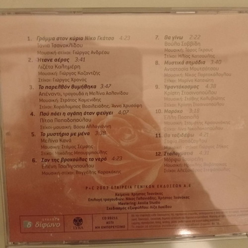 Ta Roda Tis Avlis Mas CD excellent condition