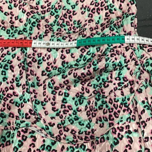 Silvian Heach Leopard Dress Size 44 New, Pink and Black