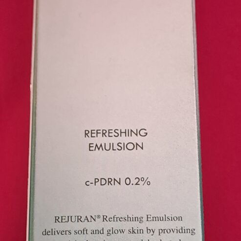 Rejuran Healer Refreshing Emulsion new, lightweight moisturizer with c-PDRN