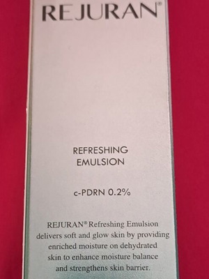 Rejuran Healer Refreshing Emulsion new, lightweight moisturizer with c-PDRN